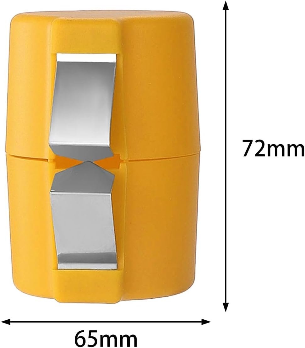 WeiLaiKeQi Handy Egg Cracker and Separator Combo for Easy Meal Prep, Yellow