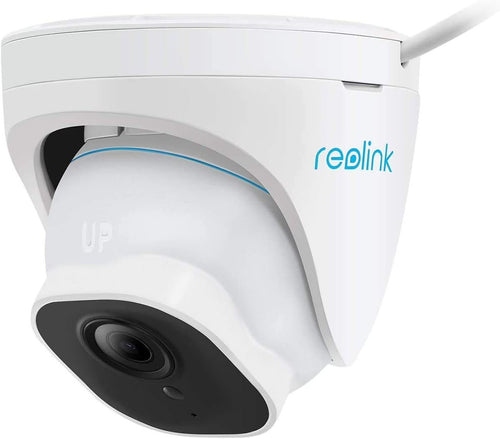 Reolink 4K Ultra HD PoE Outdoor Security Camera with Human/Vehicle Detection, IP66 Weatherproof, Time Lapse, 256GB microSD Storage for 24/7 Recording (not Included), RLC-820A