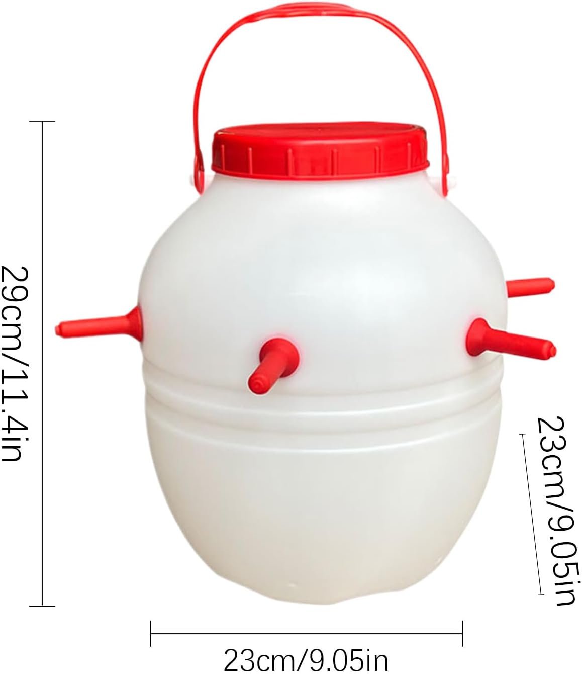 Lamb Feeding Nursing Multi-pacifier Bucket,Lamb Milk Feeder,Goat Bottles For Feeding Baby Goats,Goat Feeder For Water Intake,Lamb Bottles For Baby Lambs,Reusable Livestock Drinking & Watering Supplies