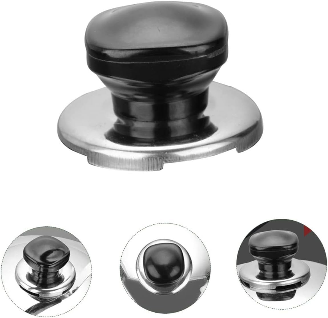 TOPPERFUN Heating Kettle Cover Knob Ergonomic Teakettle Lid Handle Practical and Comfortable Grip for Whistling Kettles Essential Kitchen Accessory