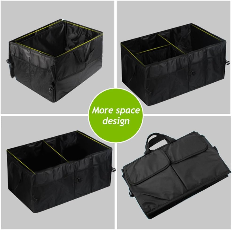 Car Boot Organiser Partition Collapsible Storage Box Trunk Bag Tool Multipurpose