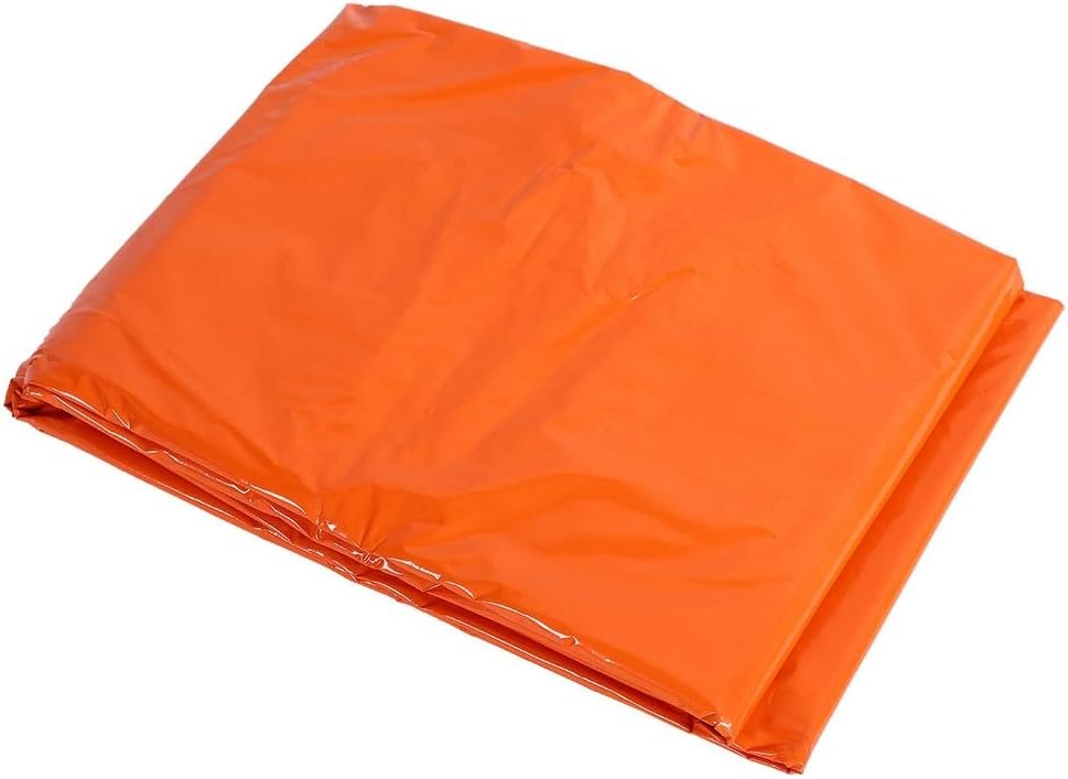 Emergency Survival Sleeping BagSleeping Bag Camping Travel Tent, FirstAid Orange Color ColdProof Tent, Portable Survival Gear Emergency Blanket, Camping Sleeping BagFirst Aid Kits