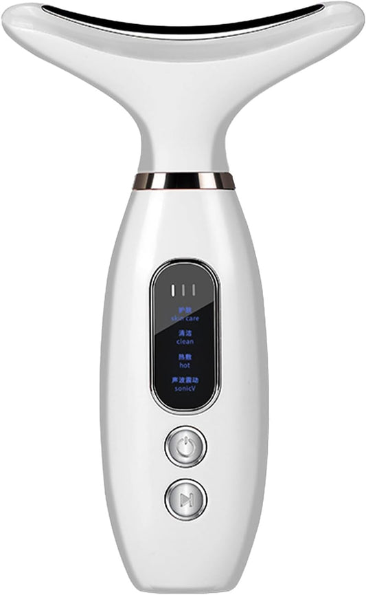 Face and Neck Massager, Neck Tightening Device, Electric Facial Massager, Neck Tightening Device, Face Neck Massager, Skin Care Tool for Women