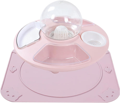 Cat Food Bowl | Kitten Watering Bowl,Kitten Feeder Multifunctional for Home, Anti-Slip Pet Feeding Watering Dish