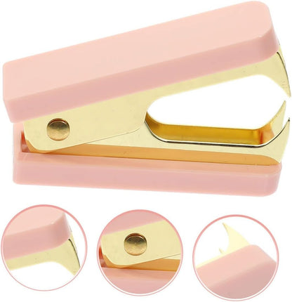 STOBOK 4pcs Ergonomic Staple Remover Tool for Office and Home Use Compact Staple Puller Easy to Carry and Store Non-damaging to Documents Essential Office Accessories