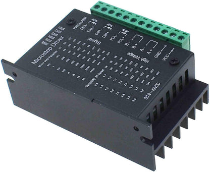 Madifei AU 2pcs TB6600 4A 9-42V CNC Controller Stepper Motor Driver for Single Axis Two-Phase Hybrid Stepping Motor