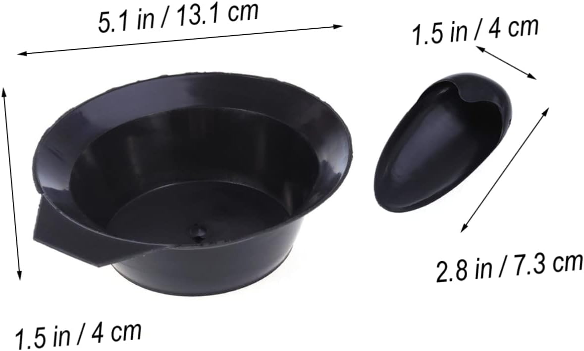 DOITOOL 5 Pz kit per colorare i fai da te Orecchie da coniglio kit parrucchiera kit parrucchiere abito strumenti per la tinta dei cura attrezzo Pennello