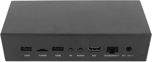 4K Media Player, HD Multimedia Interface 2.4/5.8GHz WiFi USB 2.0 Digital Media Player 100â€‘240V RJ45 for TV (AU Plug)