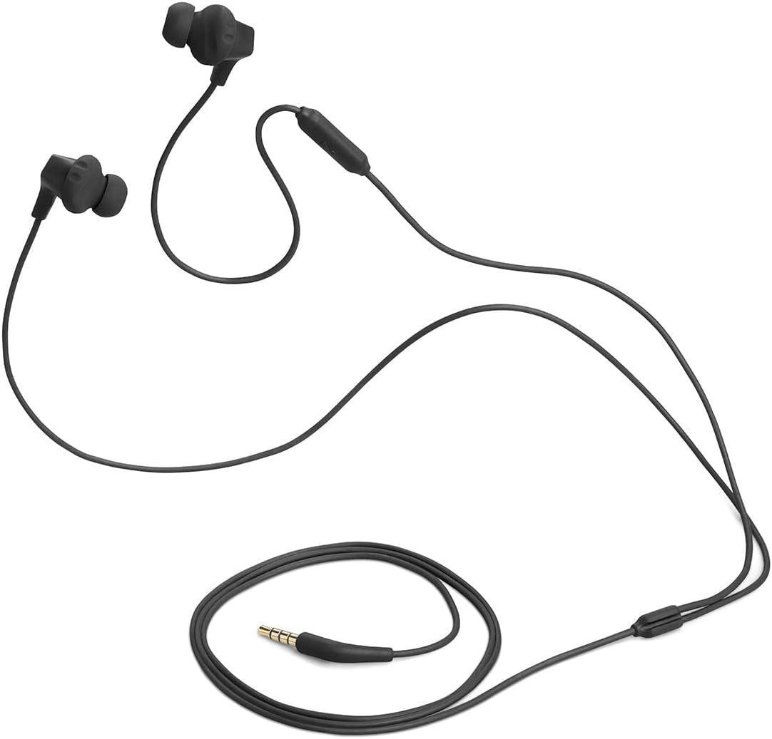 JBL Endurance Run 2 Wired - Waterproof in-Ear Sport Headphones - Black