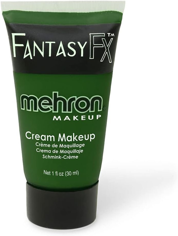 Mehron Makeup Fantasy F/X Water Based Face & Body Paint (1 oz) (Green)