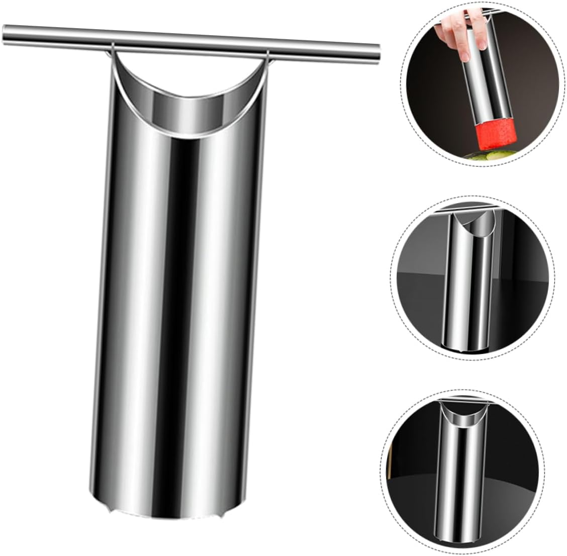 BIUDECO Watermelon Opener Slicer Puncher Non-Slip Fruit Cutter Tool Kitchen Gadget for Round Melons