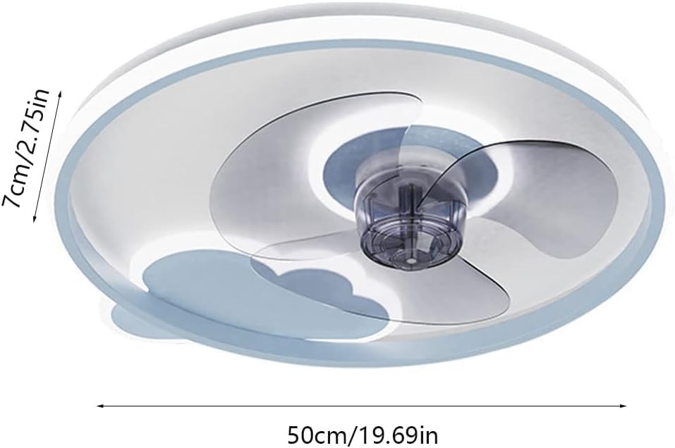 Ventile della Luce del soffitto con App WiFi 3 velocità Smart Affermazione Ventole Remoto Lighting Afferma