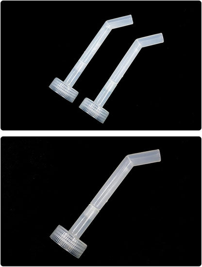 Rukjmqi Bird Waterer and Feeder,Bird Feeder Water Dispenser Filler | Long Drinker Injector, Filling Tool Watering System, Feeding Supplies for Parrot Cockatiel Lovebirds