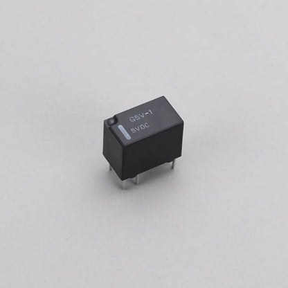 eMagTech 5Pcs G5V-1-DC5V Small Signal PCB Relays 167Î© Electromagnetic Power Relay 6Pin SPDT Signal Relay for Applications Including Home Automation Industrial Control, Black