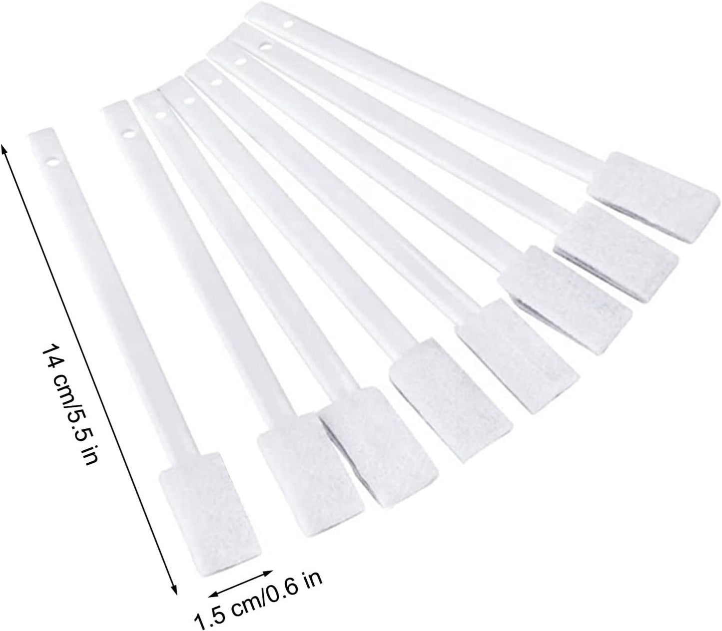 Disposable Crevice Cleaning Brushes, Disposable Toilet Bowl Brushes Crevice Hole Brushes Detail Cleaning Brushes for Toilet Corner, Window Groove, Door Track, Keyboard, etc(42 PCS)