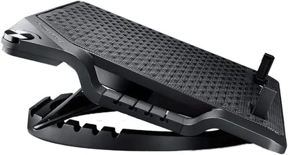 Cooler Master ErgoStand III - Ergonomic Laptop Cooling Stand, 6 Adjustable Height Settings, 230mm Ultra Silent Fan with Speed Control, Metallic Mesh Plate - Supports Laptops & Tablets Up to 17"