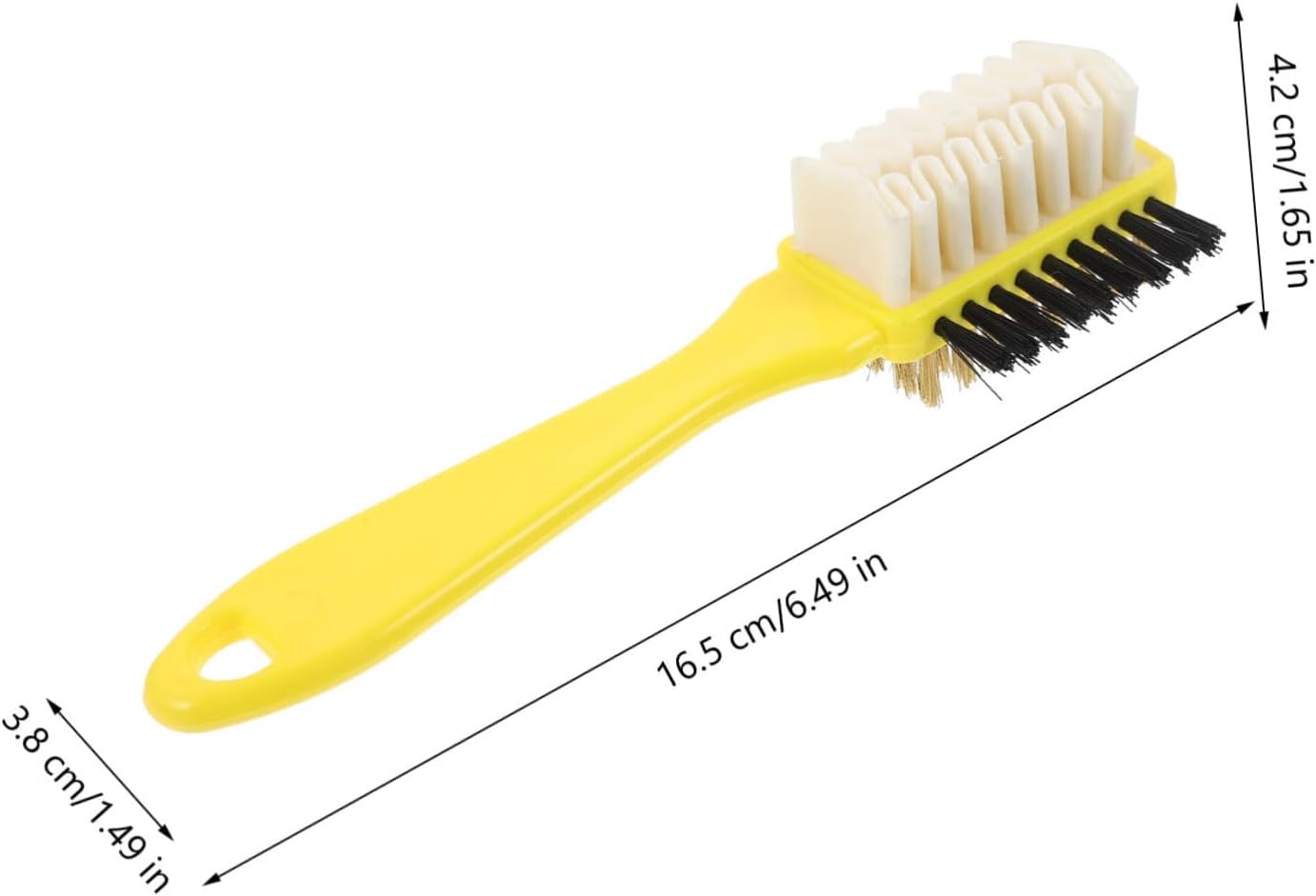 Ipetboom Portable Scrub Brush for Cleaning Shoes Durable and Compact Clothing Washing Brush for Gentle Cleansing Footwear Essential for Daily Care
