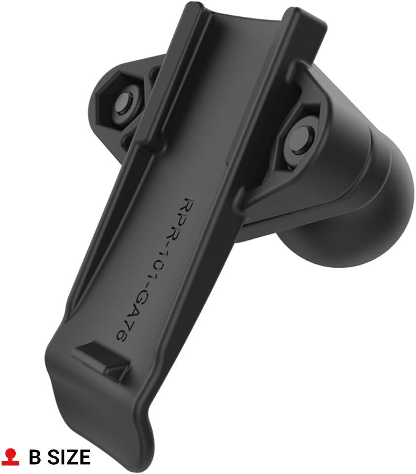 RAM Mounts Spine Clip Holder with Ball for Garmin Handheld Devices RAM-B-202-GA76U with B Size 1" Ball