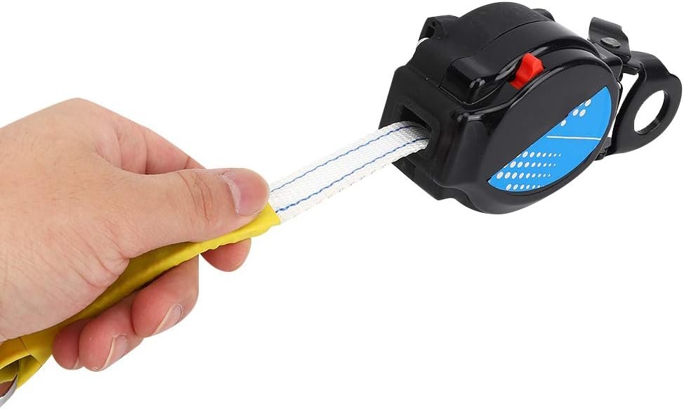 Lwuey Self Retracting Lifeline, 1.6M Telescopic Fall Protection Roofing Safety Heavy Duty Snap Hook Harness Anti Quick Action Braking System Restraint Device Retractable Lanyard Outdoor Work Equipment
