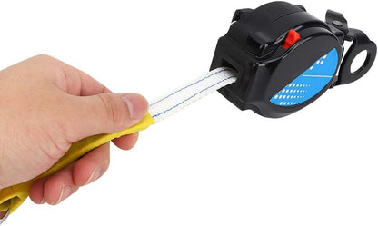 Lwuey Self Retracting Lifeline, 1.6M Telescopic Fall Protection Roofing Safety Heavy Duty Snap Hook Harness Anti Quick Action Braking System Restraint Device Retractable Lanyard Outdoor Work Equipment