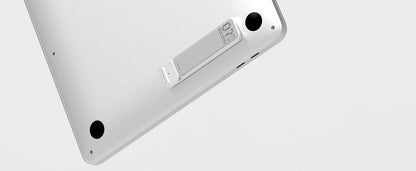 Aulumu G07 Pop Up Leg Stands Laptop, Super Portable Cooling Laptop Stand, Ergonomic Laptop Riser Lift for Desk for MacBook, All Laptops, Tablets, 8-20'', Silver