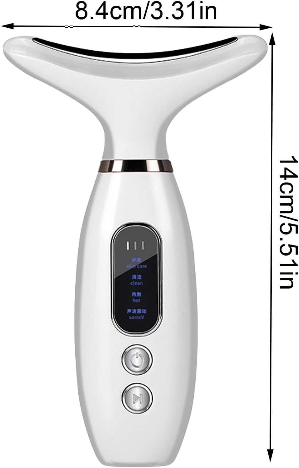 Face and Neck Massager, Neck Tightening Device, Electric Facial Massager, Neck Tightening Device, Face Neck Massager, Skin Care Tool for Women