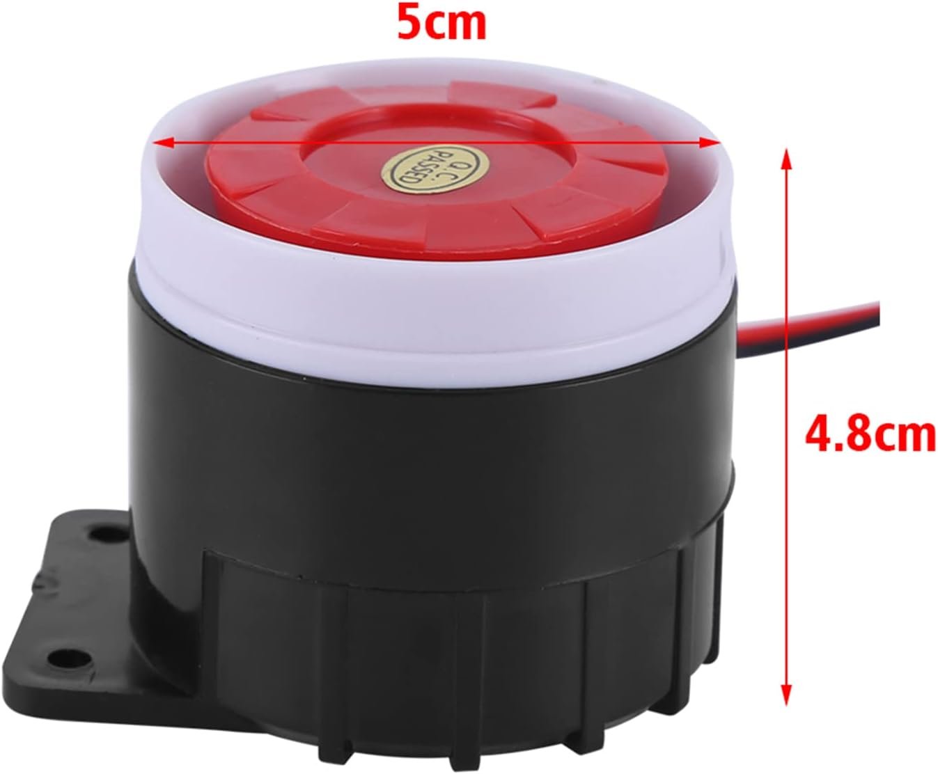 DC 12 V Mini Alarm Horn Home Security 110 dB Bold Alarm, #304