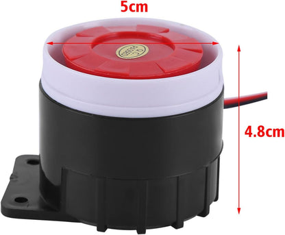 DC 12 V Mini Alarm Horn Home Security 110 dB Bold Alarm, #304