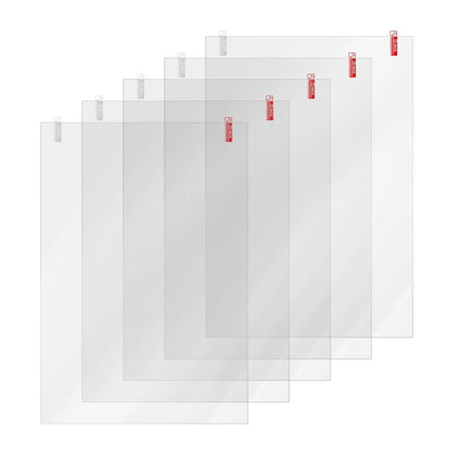 HIKUDIY 5PCS 10 Inches LCD Screen Protector Film - Scratch-Resistant High Light Transmittance Protective Films for ELEGOO Saturn 4 12K/Saturn 4 Ultra 12K LCD Resin 3D Printer