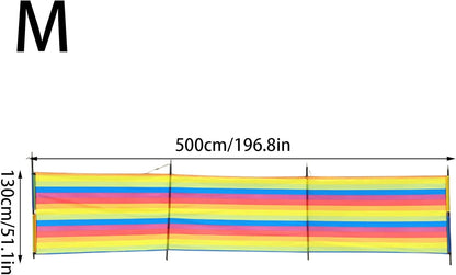 Beach Wind Blocker - Outdoor Wind Tent | Camping Privacy Screen Winds Blocker | Shelter Barrier Windproof Shade, Portable Outdoor Gear Travel Accessories For Vacation, Fishing, Backyard Fun