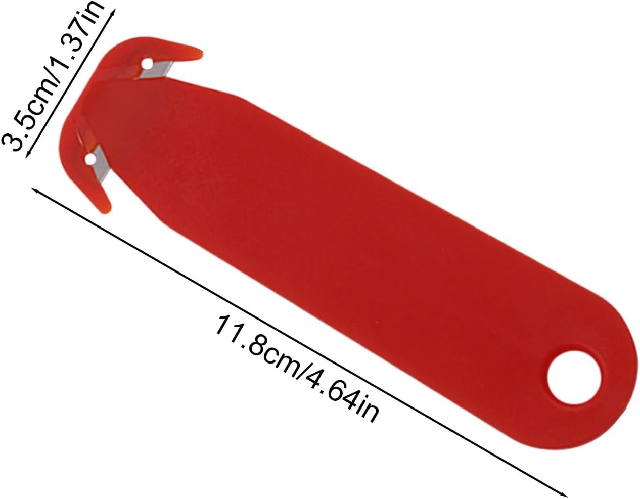 Safety Cutter Tool -Stainless Steel Package Opener Small Box Cutter Double Edge Box Opener, Cardboard Tools, Box For Cut Car Film