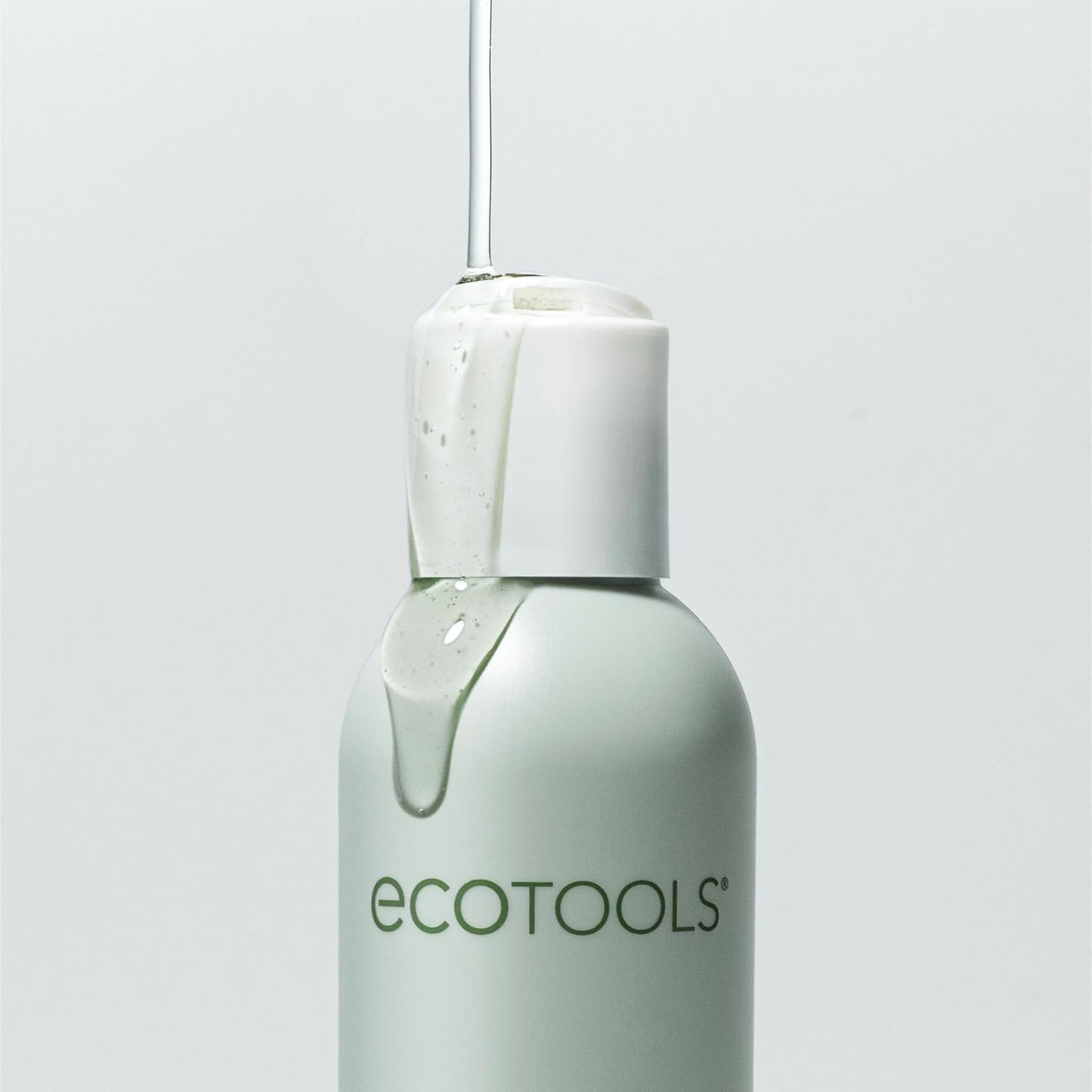 Eco Tools Professional Makeup Cleaner for Makeup Brushes, Brush and Makeup Beauty Sponge Cleansing Shampoo, Fragrance Free, Hypoallergenic, Paraben Free, 6 fl.oz./ 177 mL Bottle