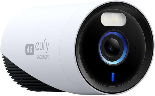 eufy Security eufyCam E330 (Professional) Add-On Camera, Outdoor Security Camera, 4K Resolution, 24/7 Recording, Plug-in, Enhanced Wi-Fi, Face Recognition AI, No Monthly Fee, Requires HomeBase 3
