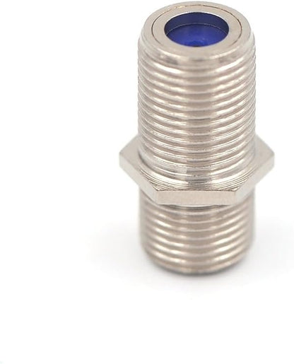 VCE (5-Pack) F Type RG6 Coax Cable Female to Female Connector,Cable Extension Adapter Connects Two Coaxial Video Cables