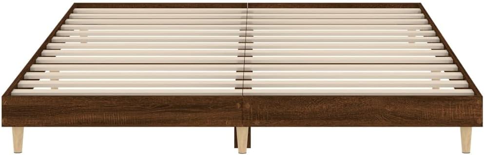 Lechnical Giroletto Rovere Marrone 120x200 cm in Legno Multistrato,Mobili,Letti e Accessori,Letti e telai per Letti