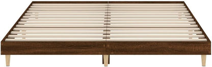 Lechnical Giroletto Rovere Marrone 120x200 cm in Legno Multistrato,Mobili,Letti e Accessori,Letti e telai per Letti