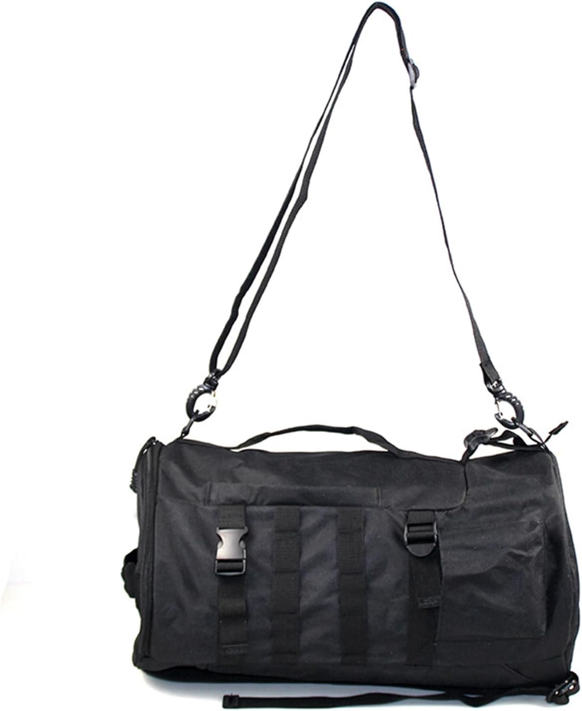 Fishing Backpack, Fishing Tackle Box Storage Bag, Rod Holders, Outdoor Reel Bait Gear Organizer, Sling Pack Multiple Compartments for Lake, Riverside, Camping, Hiking, Travel