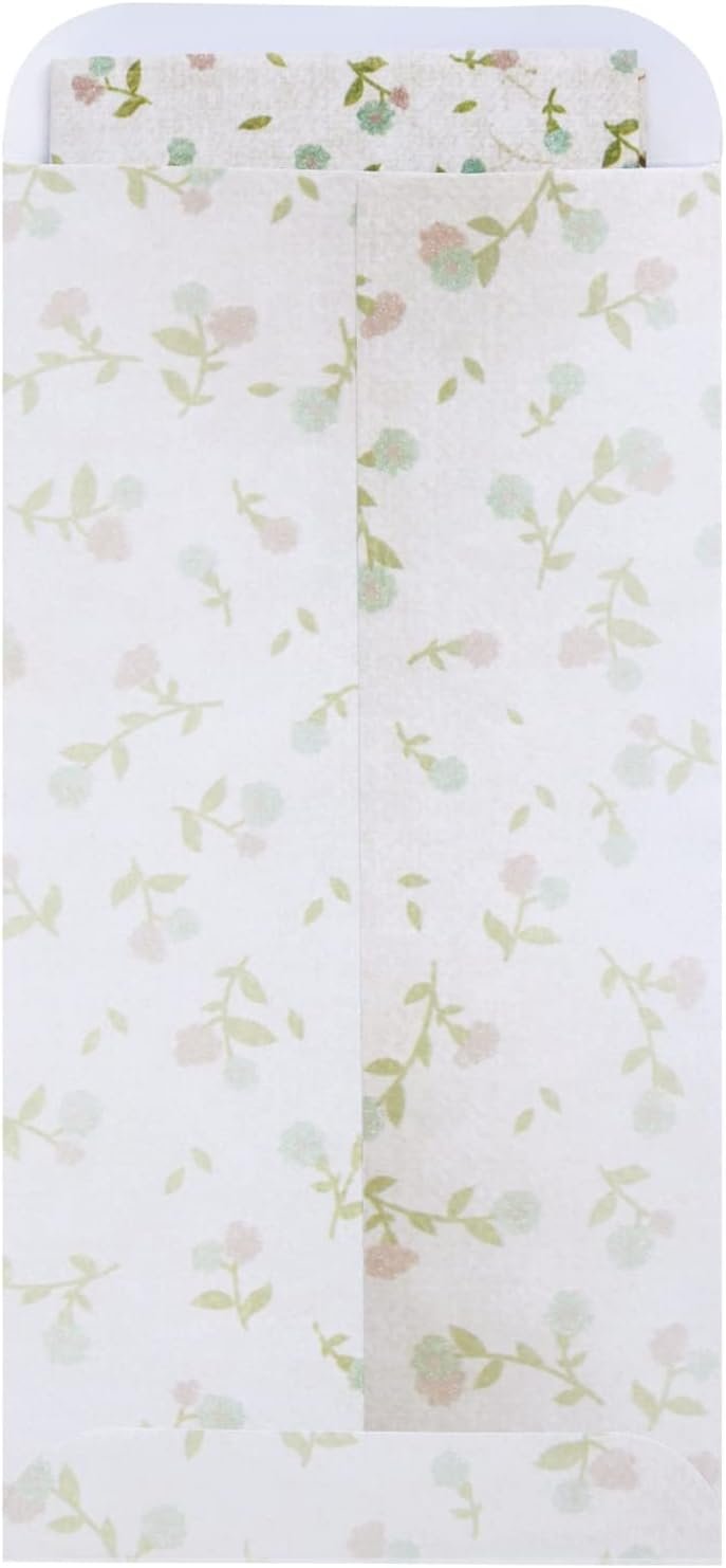 Floral Vintage Stationery Letter Paper and Envelopes Set (90 Pieces)