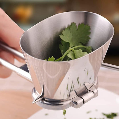 Multifunction Manual Stainless Steel Vegetable Parsley Chopper Spice Cutting Tool Kitchen Restaurant Gadgets