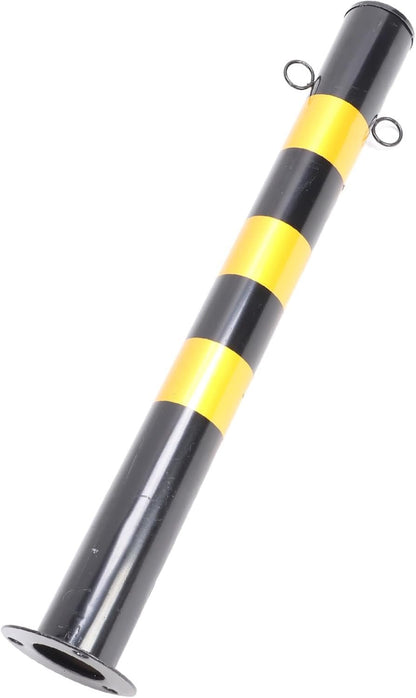 Security Road Post, Acciaio Armato Freddo, Colori di Avvertimento Luminosi, Base Robusta, Connessione Facile, 75 Cm, Utilizzo Versatile, Fattura Raffinata, per Coni di Traffico, Parcheggi, Pali (#1)