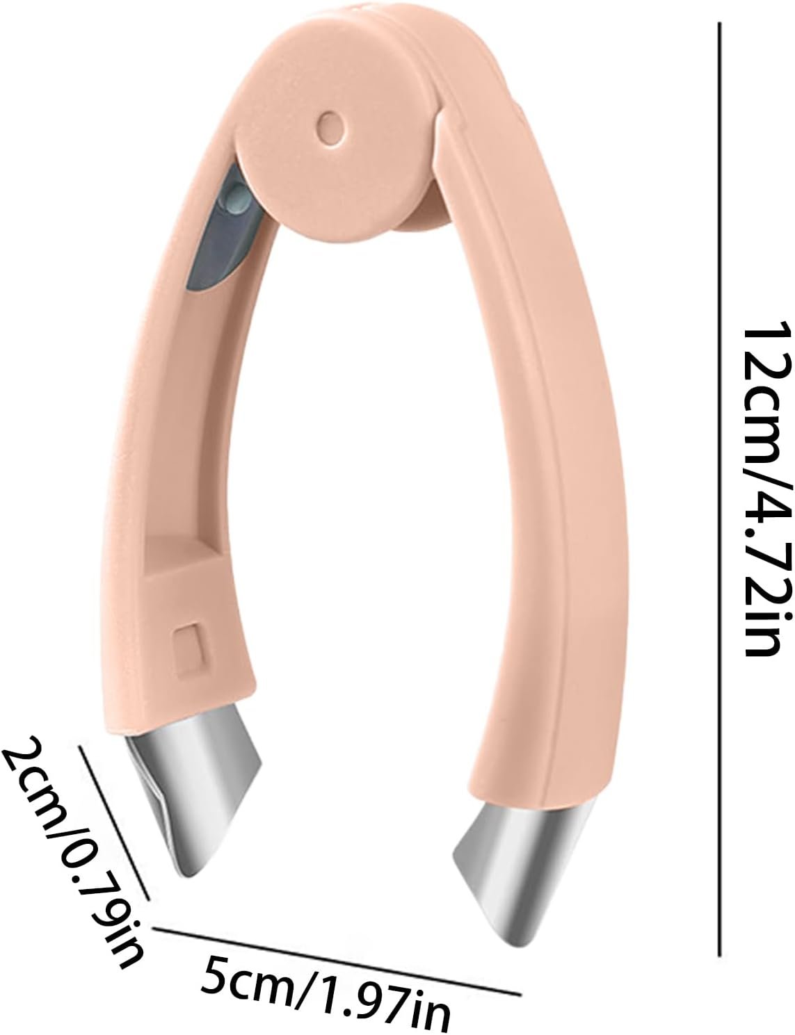 Strawberry Huller Stem Remover - Stainless Steel Strawberry Stem Remover Tool,Portable Food Prep Gadget with Ergonomic Handle, Cooking Utensils for Home, Picnic, Camping