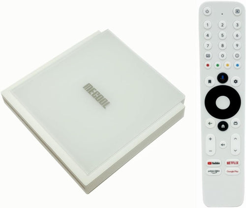 KM2 Plus Deluxe ATV Box 4K Androidtv 11 TV Box Amlogic S905X4 4GB DDR4 32GB 2.4G&5G WiFi6 1000M LAN BT5.0 Support AV1 4K HDR Box