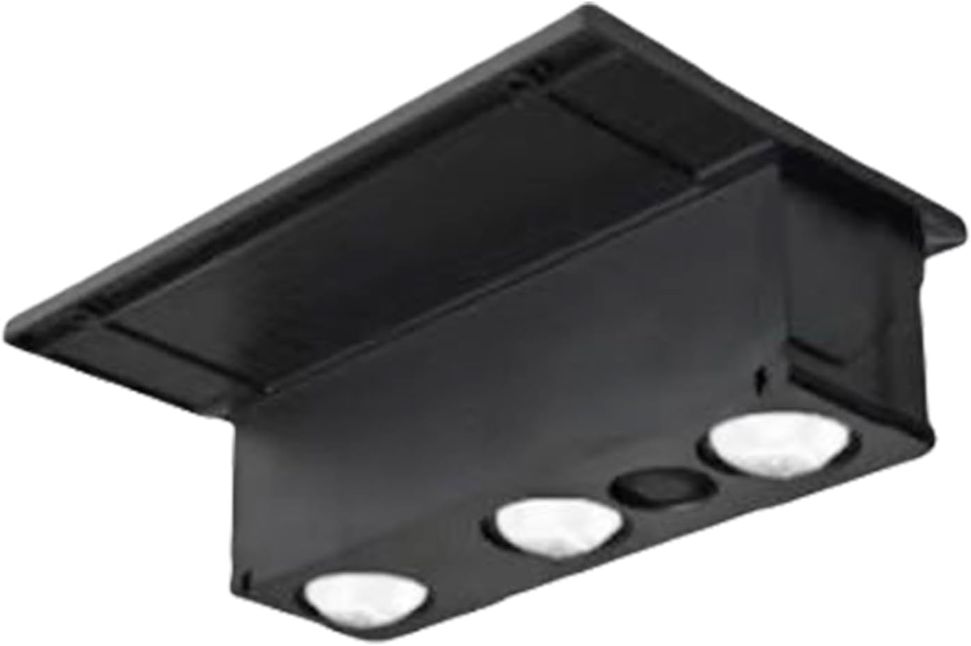 Outdoor Solar Light, Solar Fence Lights, 4.72x3.35in Decorative Smart Lighting Fixture, Automatic Sensor, Waterproof Led Stair Lamp for Patio, Deck, Poolside, Backyard Use