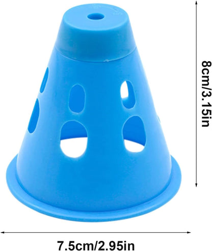 Lighted Tent Stake Covers – Waterproof Anti-Fall Peg Warning Caps for Outdoor Events, Yard Safety Markers, Sports Training Gear, Camping Equipment, Hiking Tools, Nighttime Visibility Enhancers