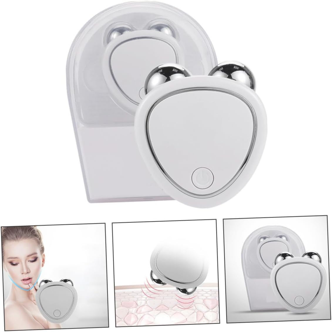 CALLARON Face for Compact Skin Care Tool for Tightening and Lifting Facial Skin to Reduce Puffiness Dark Circles Portable and Lightweight Design