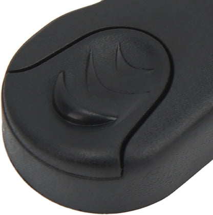 Black Frosted Appearance Luggage Lock 3 Digits Zinc Alloy Lock Catch Password Security for Suitcase, Travel Cases