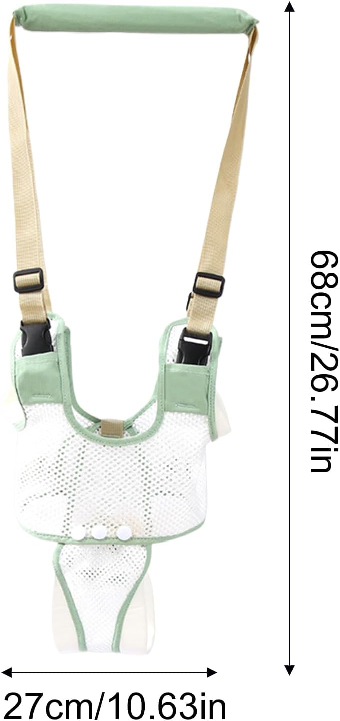 Baby Walking Safety Harness, Toddler Assistant Trainer Belt, 10.63 x 19.69 Inches, Adjustable Support Strap, Comfortable Padded Walker Tool, Balance Aid for Boy Girl Learning to Walk