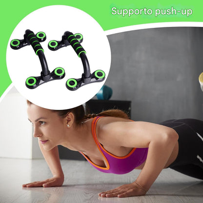 Push Up Bar, Outdoor Workout Gear, 9.06 x 5.51 x 4.33 Inches Adjustable & Ergonomic Design, House Wellness Gym Stands for Home Fitness, Outside Planks, and Calisthenics Bodyweight