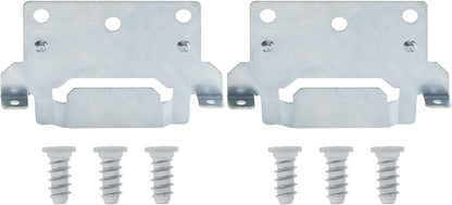 Spare Hardware Parts Replacement for IKEA Bed Frame Part 116791 (Mounting Plate) and 105307 (Screws)…