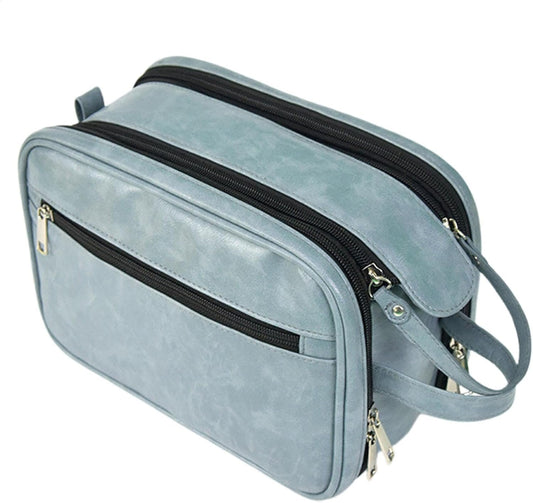 Hygiene Bag for Men - Shaving Bag Men Toiletry Bag,Large Capacity Men Cosmetic Bag, Toiletry Organizer, Bathroom Travel Bag for Travelling Toiletries